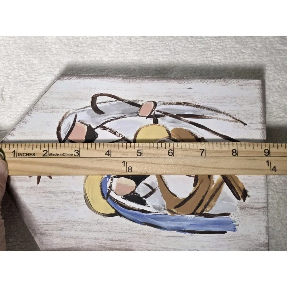 Nativity‎ Scene On Wood Tabletop Decoration Christmas